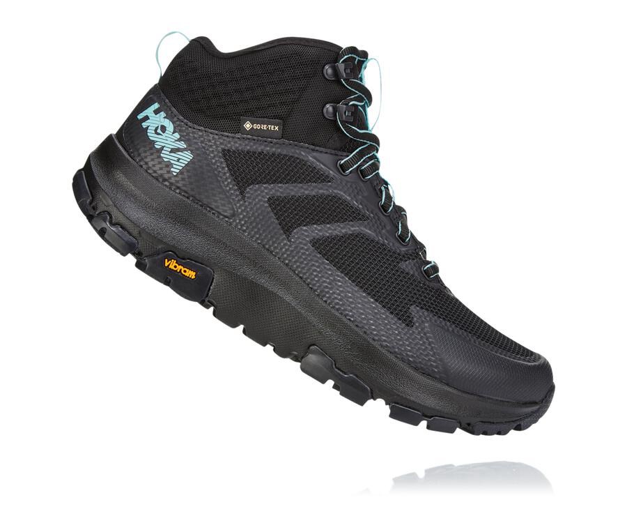 Hoka One One Toa Gore-Tex Vandringsskor Dam - Svarta - ZTMBS-1952